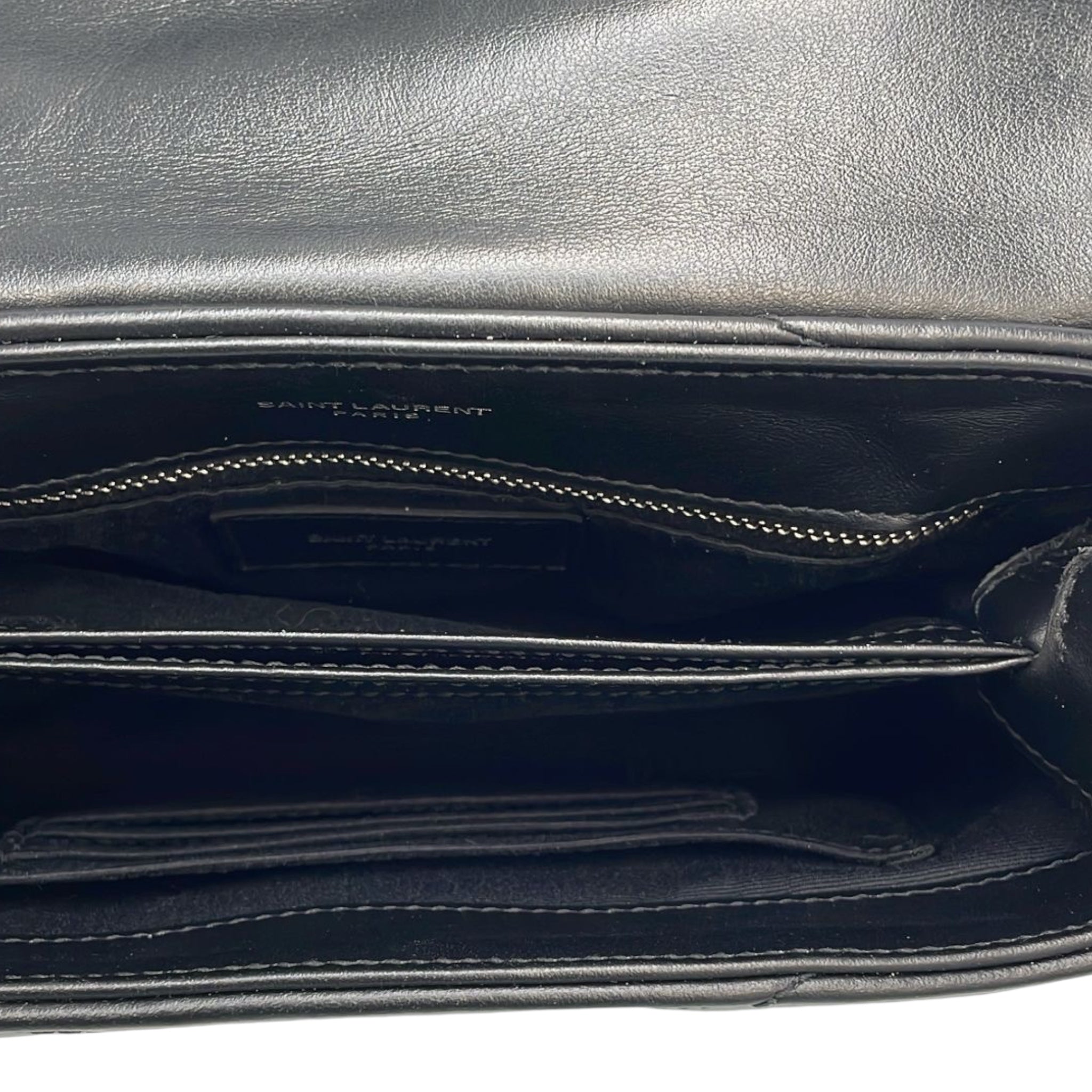 Yves Saint Laurent LouLou Toy Black Calfskin