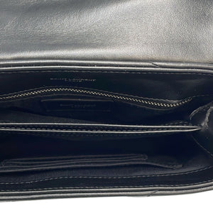 Yves Saint Laurent LouLou Toy Black Calfskin