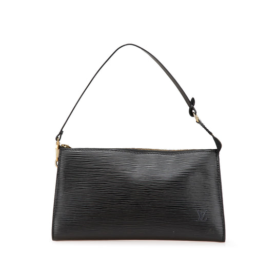 Louis Vuitton Pochette Accessoires Black Epi