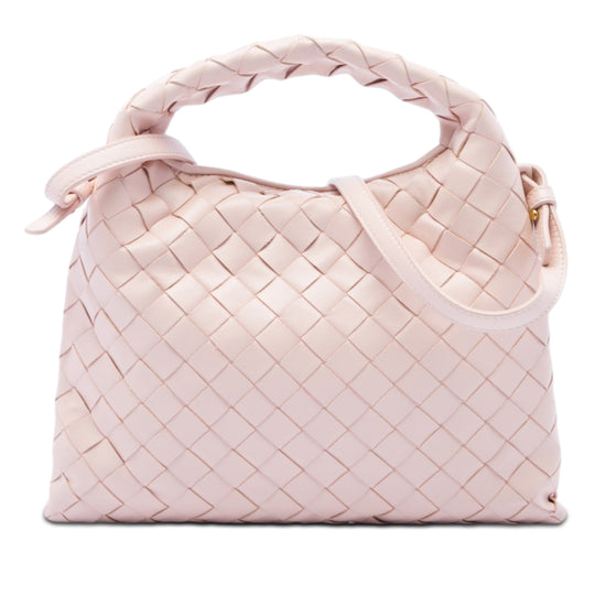 Bottega Veneta Hop Mini Pink Calfskin