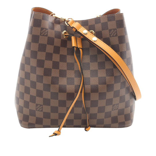 Louis Vuitton NeoNoe MM Brown Damier Ebene Canvas