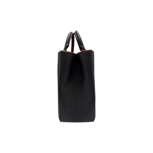 Chanel Vintage Executive Tote Black Lambskin Gold