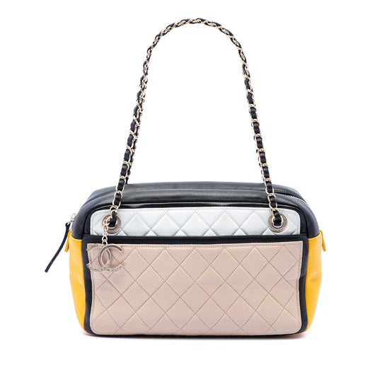 Chanel Graphic Camera Case Multi Lambskin