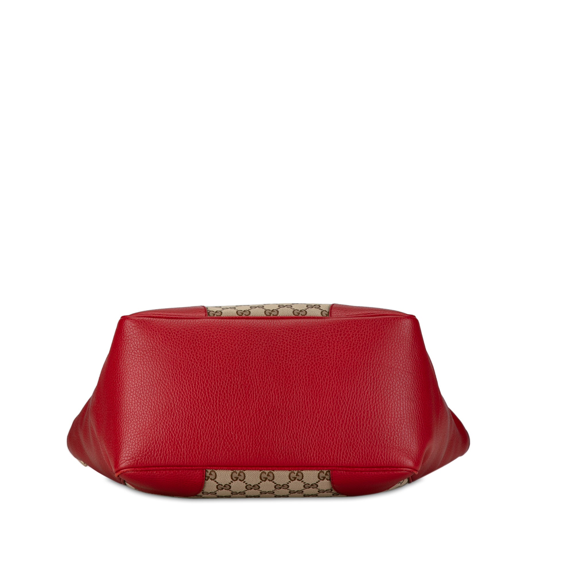 Gucci Bree Tote Bag Red GG Canvas