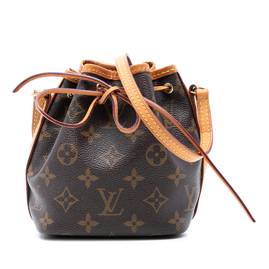 Louis Vuitton Nano Noe Monogram Canvas