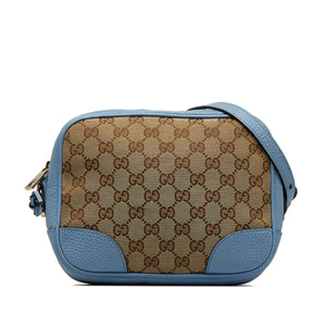 Gucci Bree Crossbody Bag GG Canvas