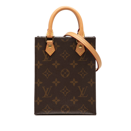 Louis Vuitton Petit Sac Plat Monogram Canvas