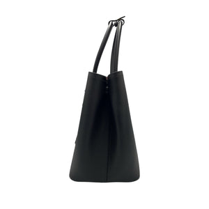 Prada Double Cuir Black Saffiano