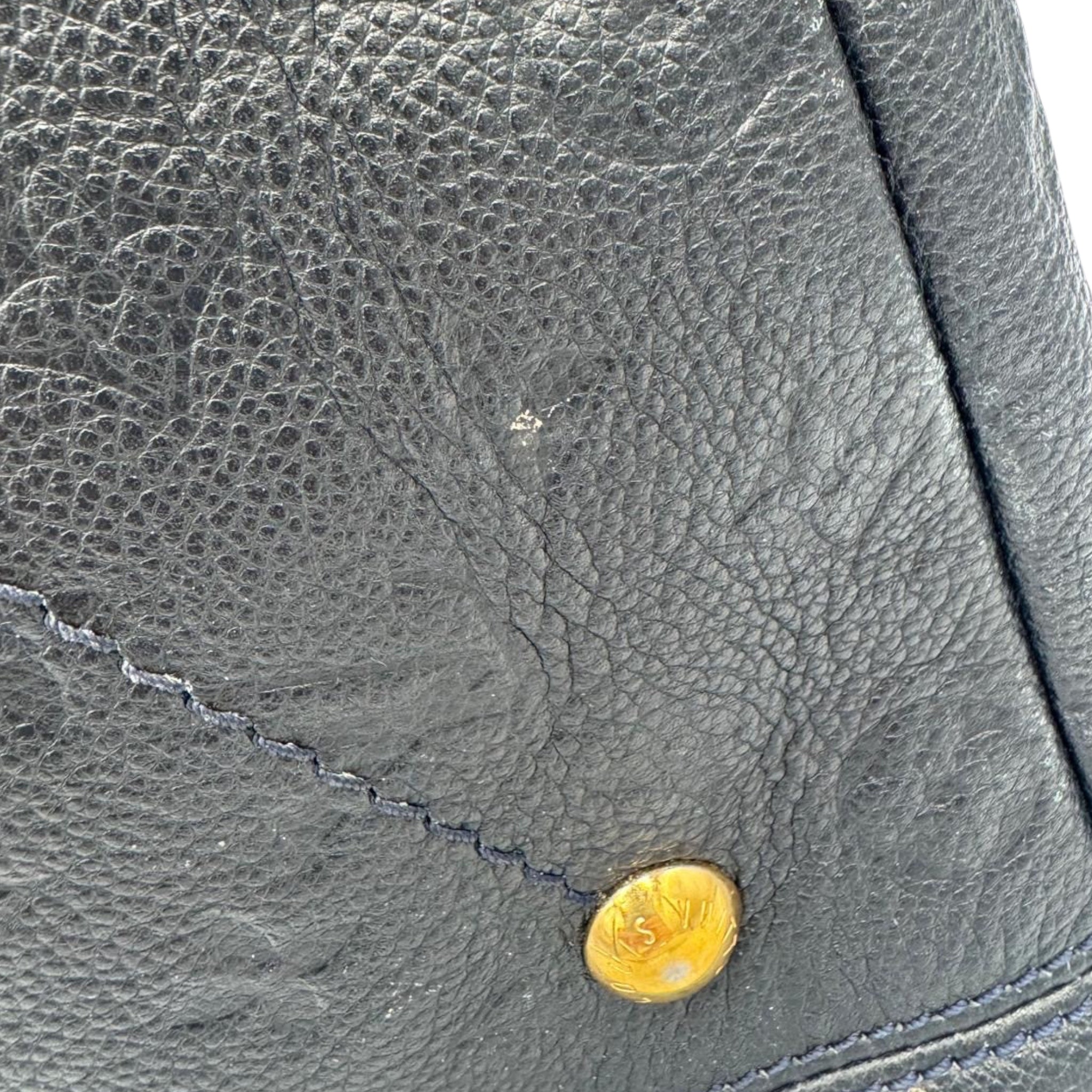 Louis Vuitton Artsy mm Blue Infini Monogram Empreinte