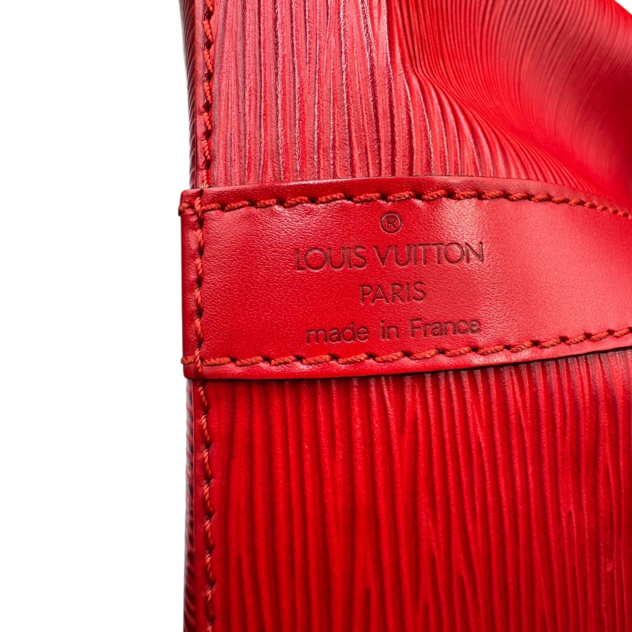 Louis Vuitton Petit Noé Red Epi