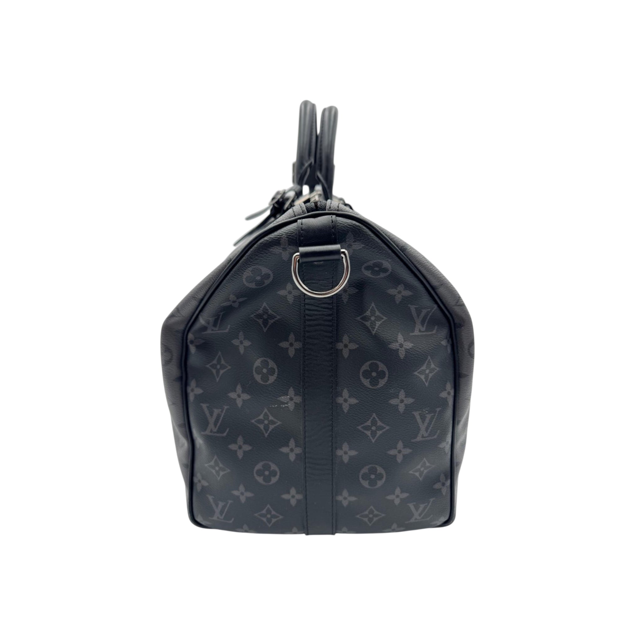 Louis Vuitton Keepall 50 Bandoulière Monogram Eclipse Canvas