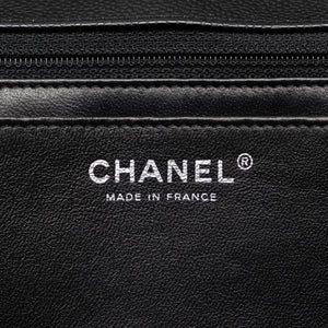 Chanel Classic Double Flap Maxi Black Caviar Gold