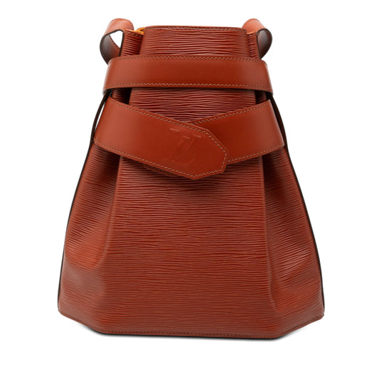 Louis Vuitton Sac D Epaule PM Brown Epi