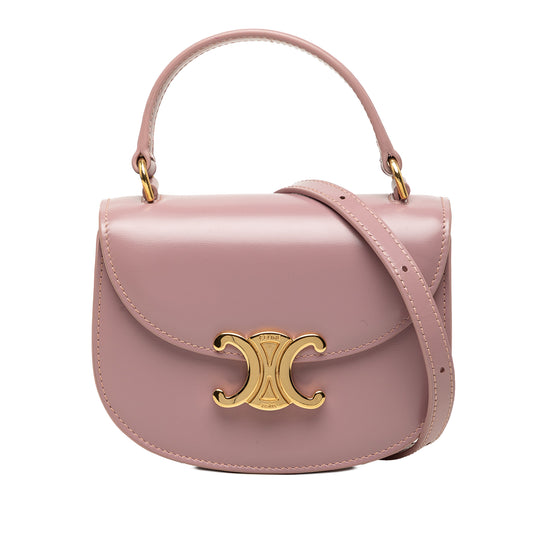 Celine Clea Mini Pink Calfskin