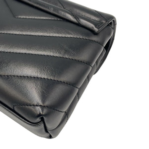 Yves Saint Laurent LouLou Toy Black Calfskin