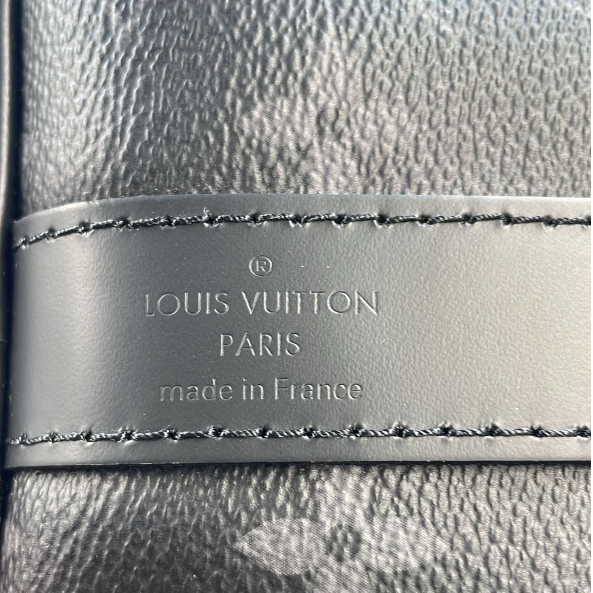 Louis Vuitton Keepall 45 Bandoulière Black Monogram Eclipse