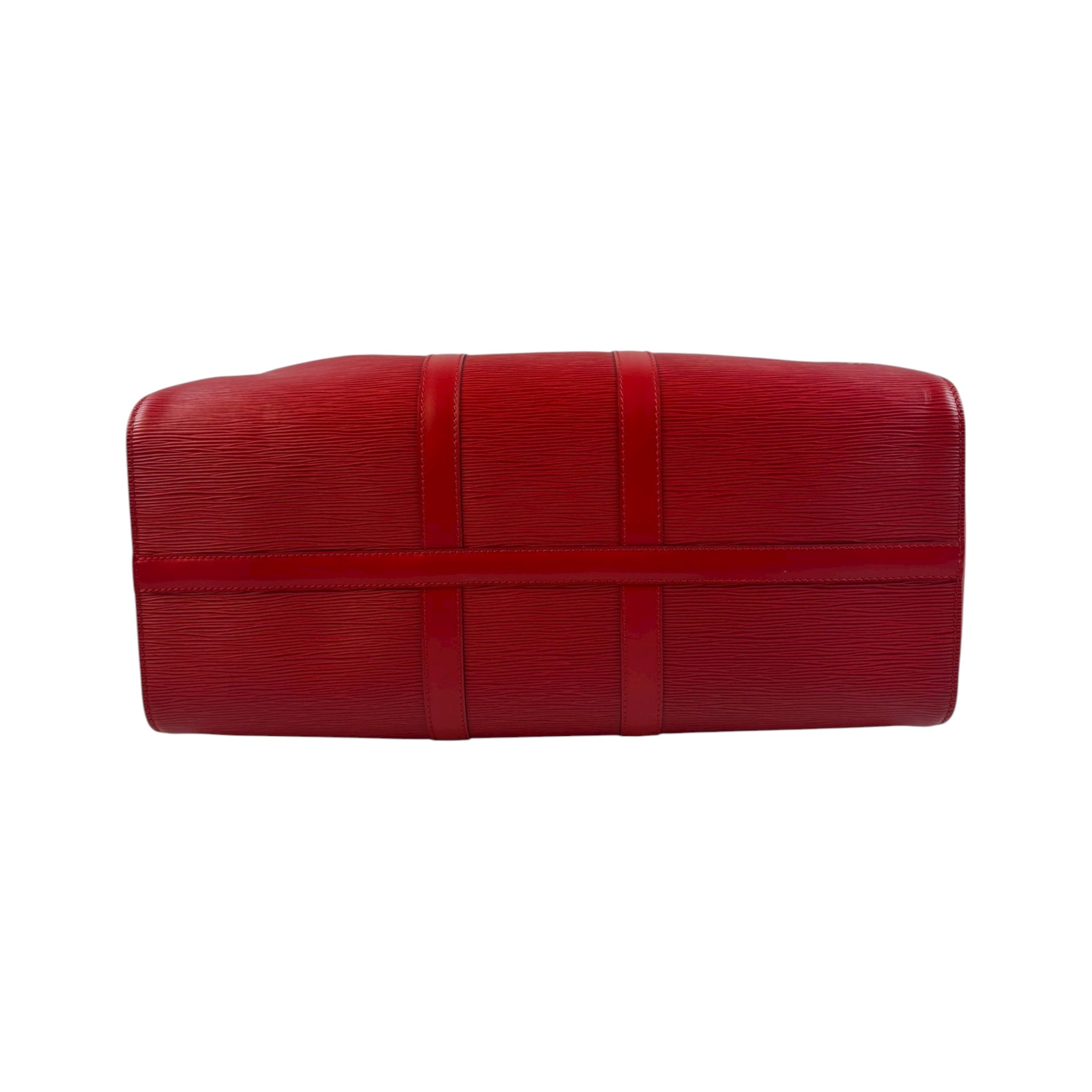Louis Vuitton Keepall 45 Red Epi
