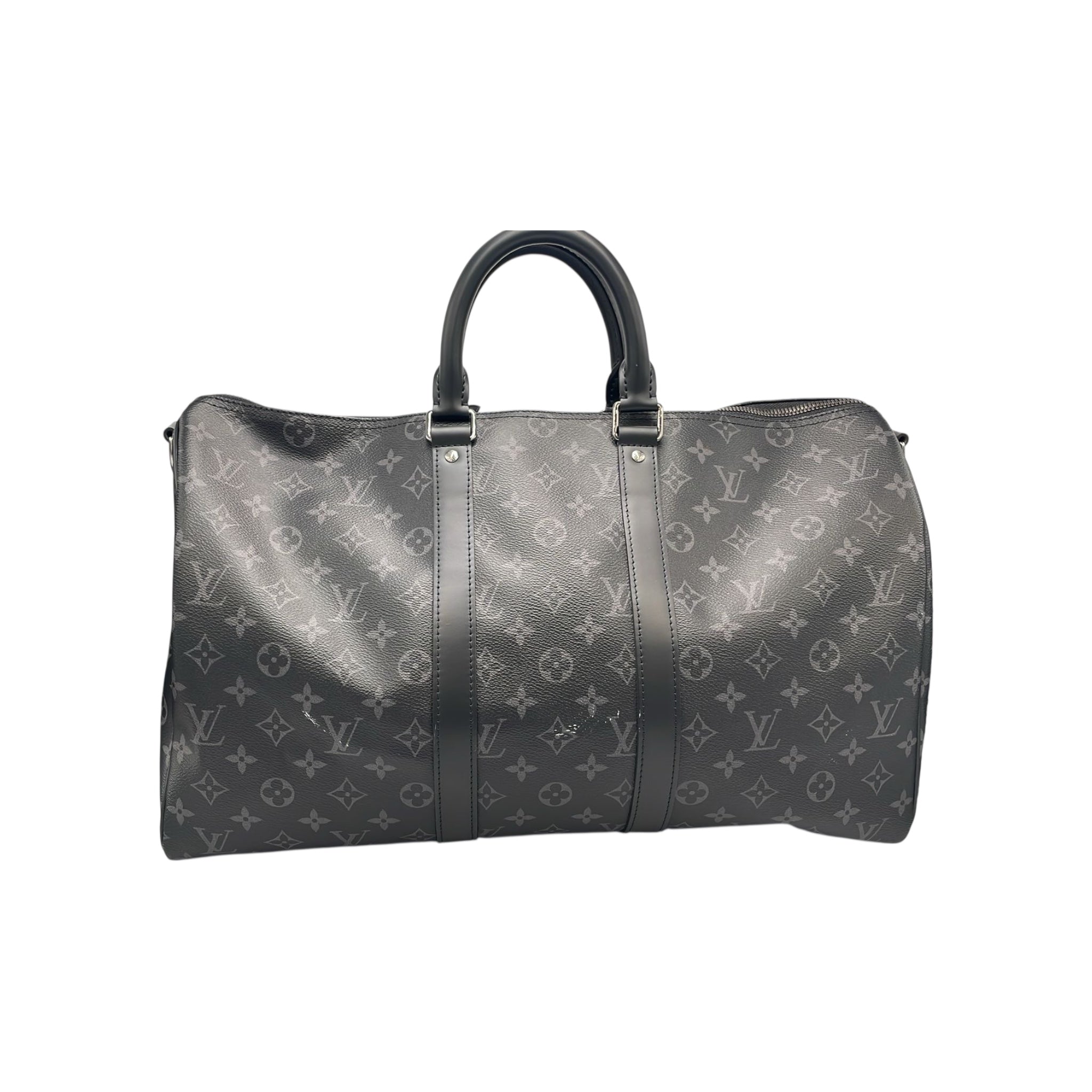 Louis Vuitton Keepall 45 Bandoulière Black Monogram Eclipse