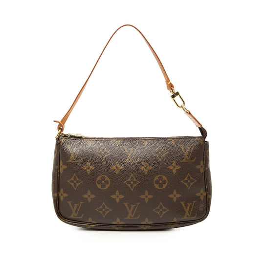 Louis Vuitton Pochette Accessoires Brown Monogram Canvas