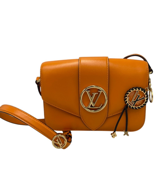 Louis Vuitton Pont 9 Pelle Arancione