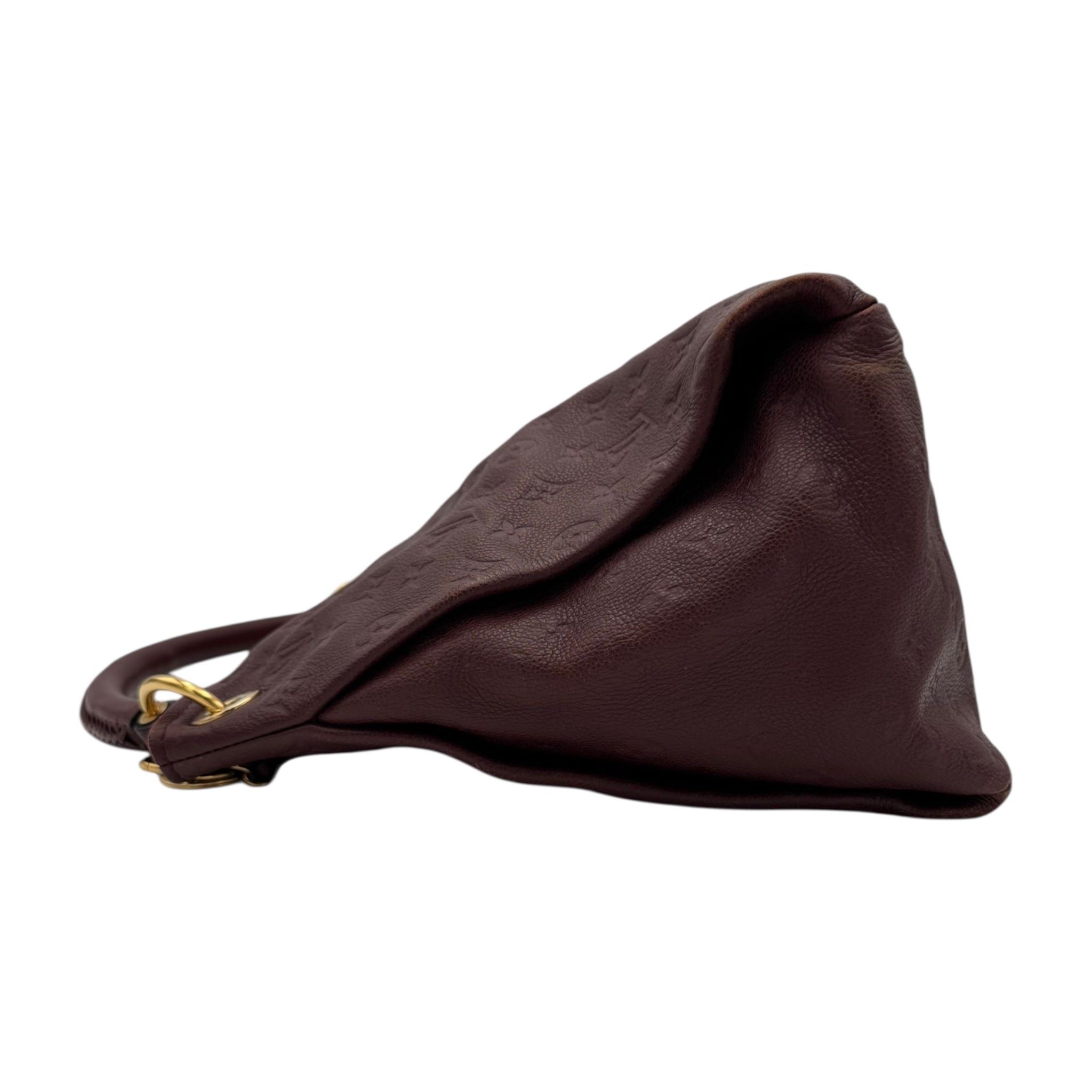 Louis Vuitton Artsy MM Aurore Red Monogram Empreinte