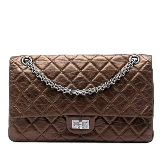 Chanel Reissue 2.55 Double Flap 226 Brown Calfskin