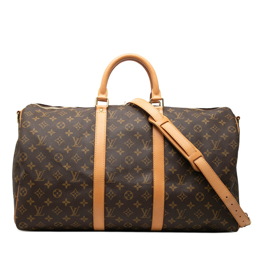 Louis Vuitton Keepall 50 Bandouliere Monogram Canvas