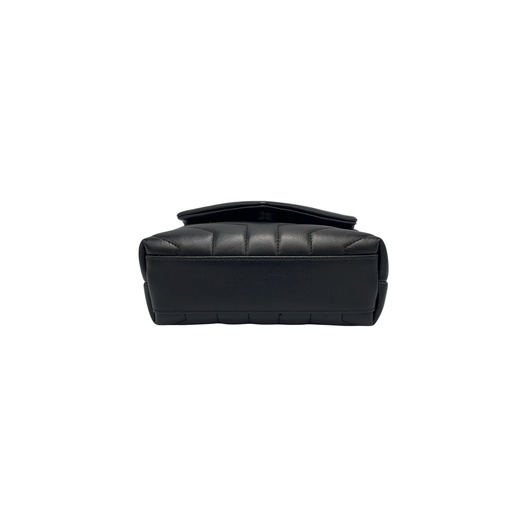 Yves Saint Laurent LouLou Toy Black Calfskin