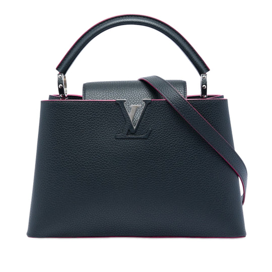 Louis Vuitton Capucines BB Blue Taurillon Calfskin