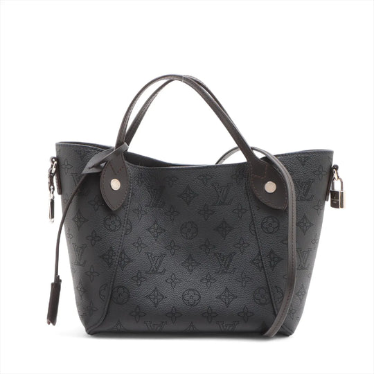 Louis Vuitton Mahina Hina PM Black Leather
