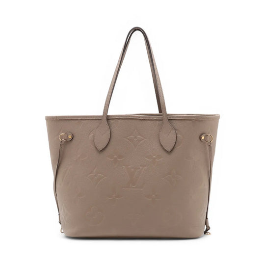 Louis Vuitton Neverfull MM Beige Monogram Empreinte