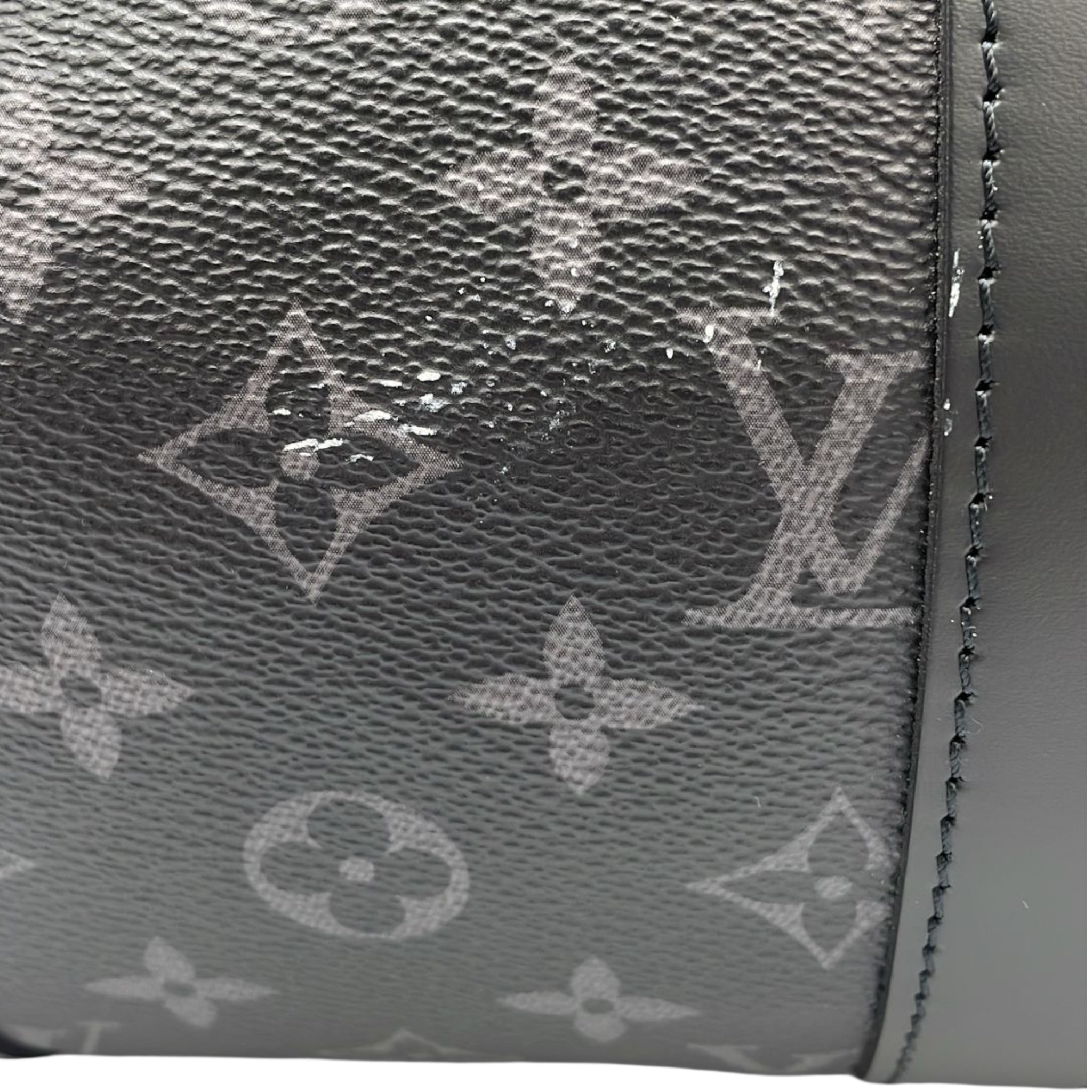 Louis Vuitton Keepall 45 Bandoulière Black Monogram Eclipse