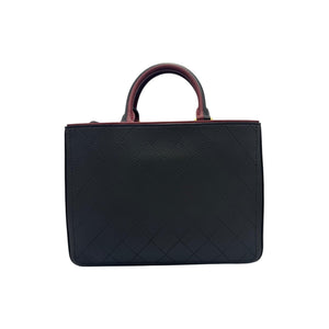 Chanel Vintage Executive Tote Black Lambskin Gold