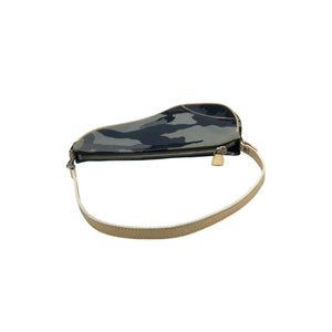 Dior Saddle Bag Pochette Mini Camouflage Canvas