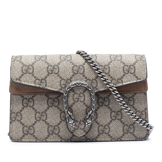 Gucci Dionysus Mini Beige GG Supreme Canvas