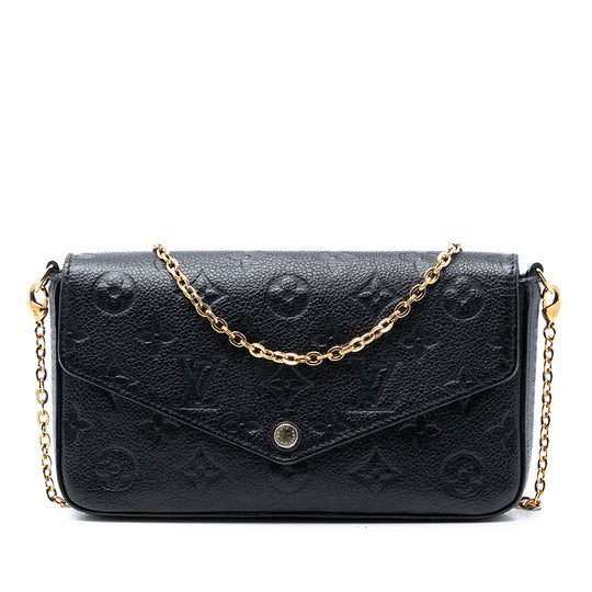Louis Vuitton Pochette Felicie Black Monogram Empreinte