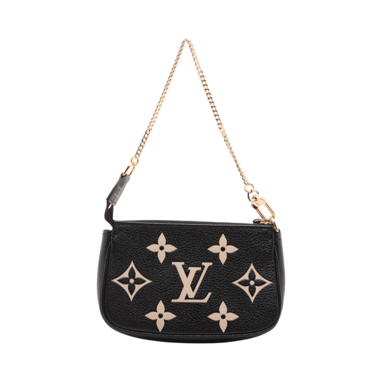 Louis Vuitton Pochette Accessoires Mini Bicolor Giant Monogram Empreinte