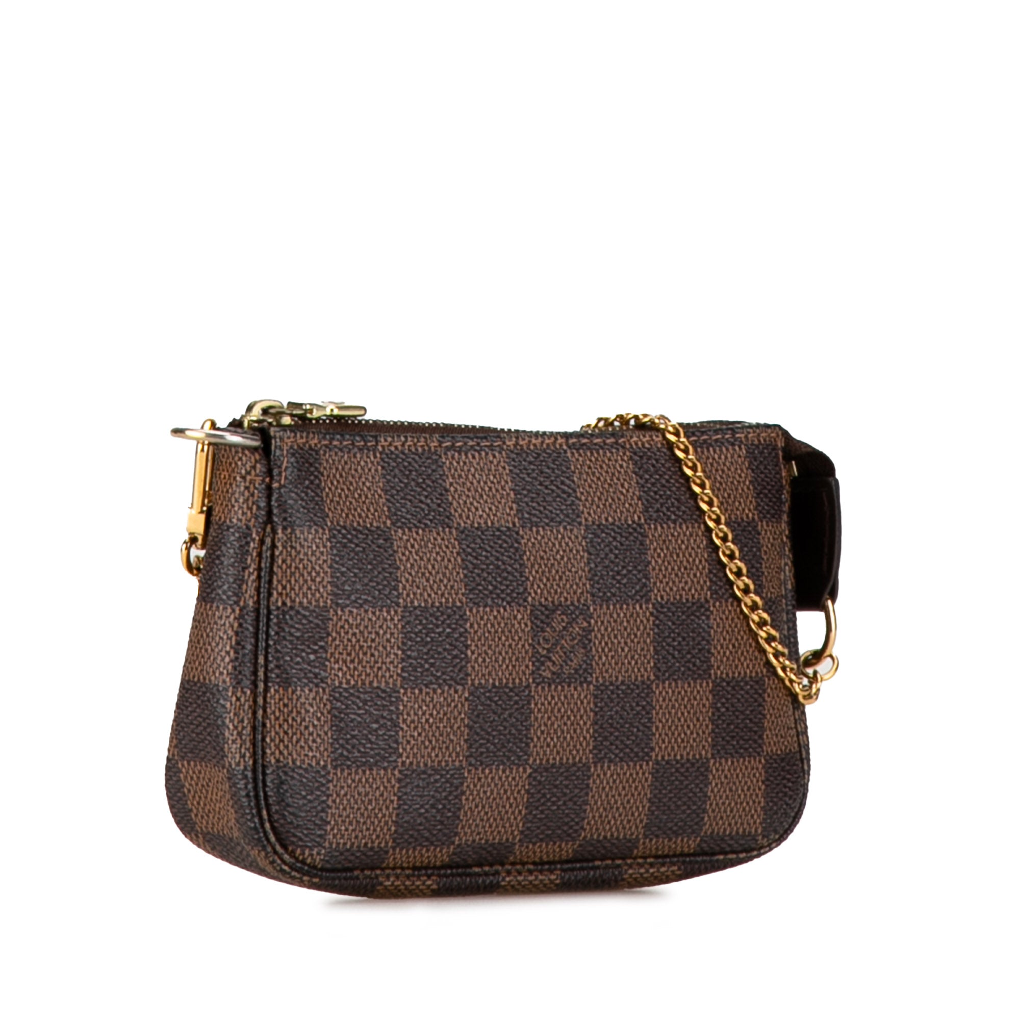 Louis Vuitton Pochette Accessoires Mini Damier Ebene Canvas