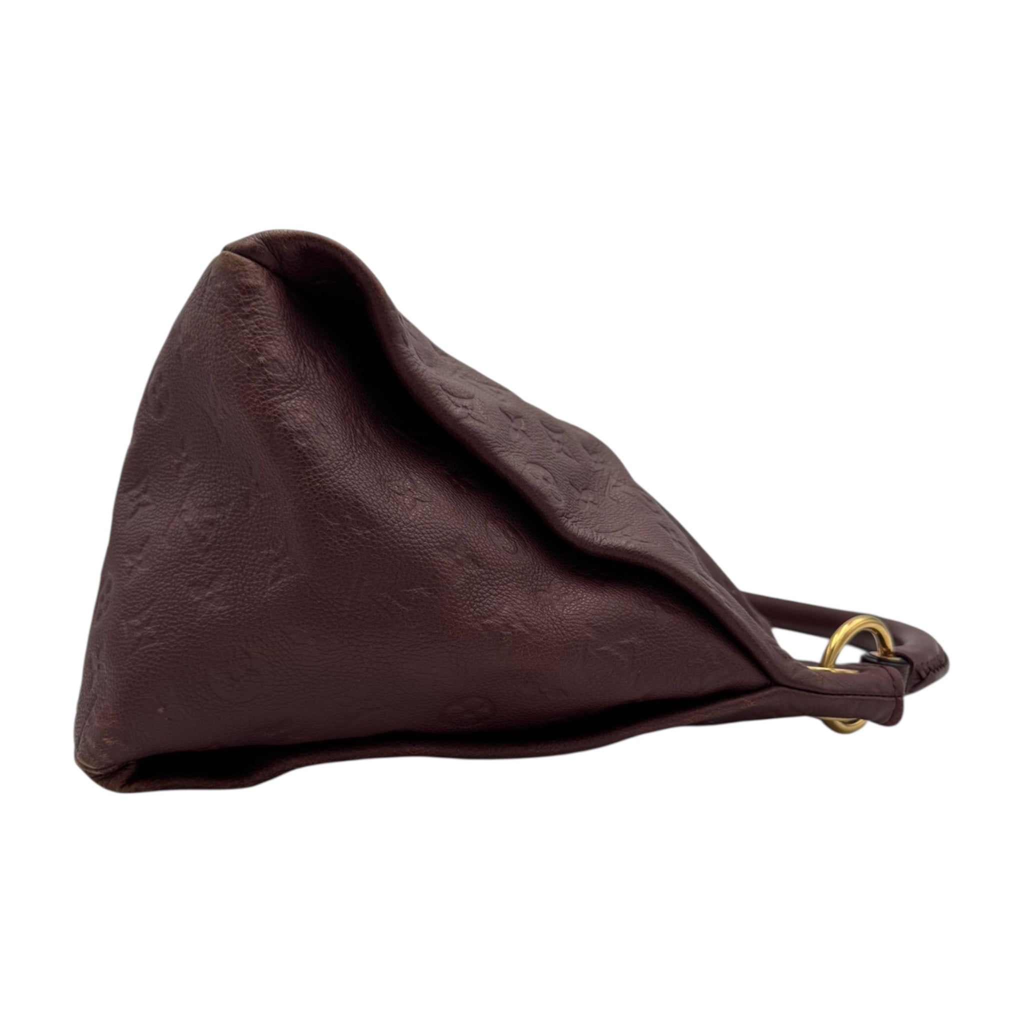 Louis Vuitton Artsy MM Aurore Red Monogram Empreinte