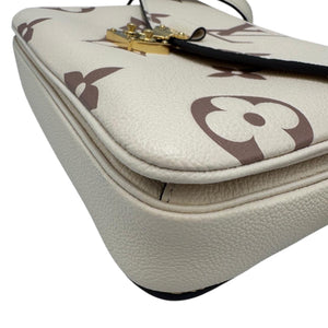 Louis Vuitton Pochette Métis MM Bicolor Monogram Empreinte