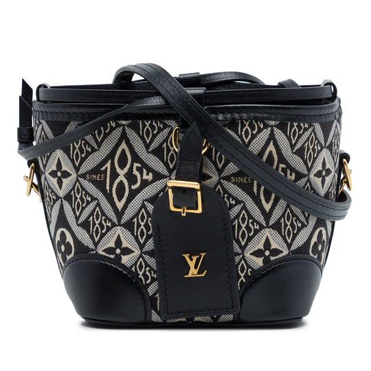 Louis Vuitton Nano Noe Gray Since 1854 Jacquard Canvas