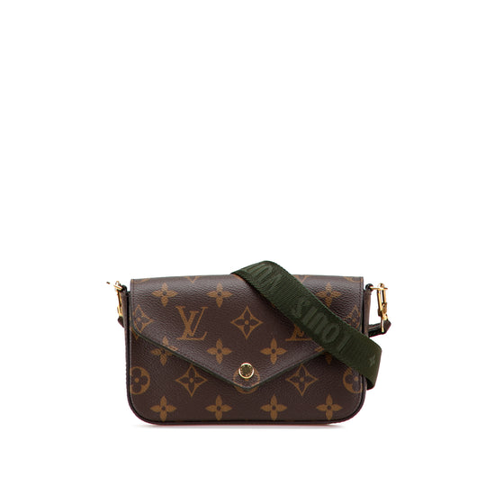 Louis Vuitton Felicie Strap and Go Monogram Canvas
