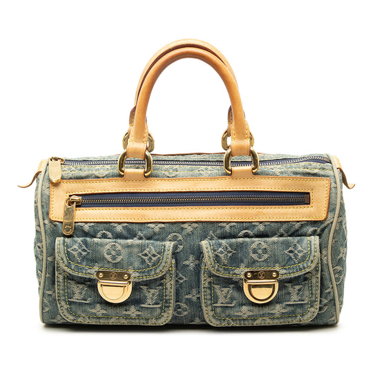 Louis Vuitton Neo Speedy 30 Monogram Denim Canvas