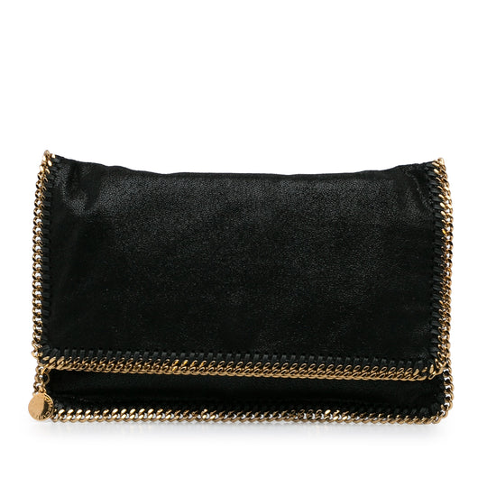 Pochette nera Falabella Shaggy Deer di Stella McCartney