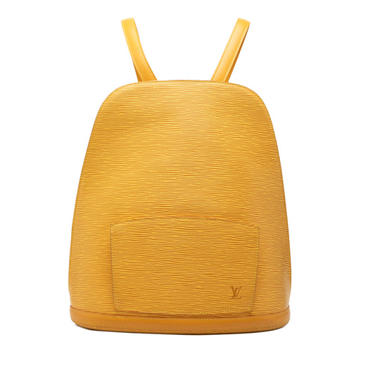 Louis Vuitton Gobelins Yellow Epi Leather
