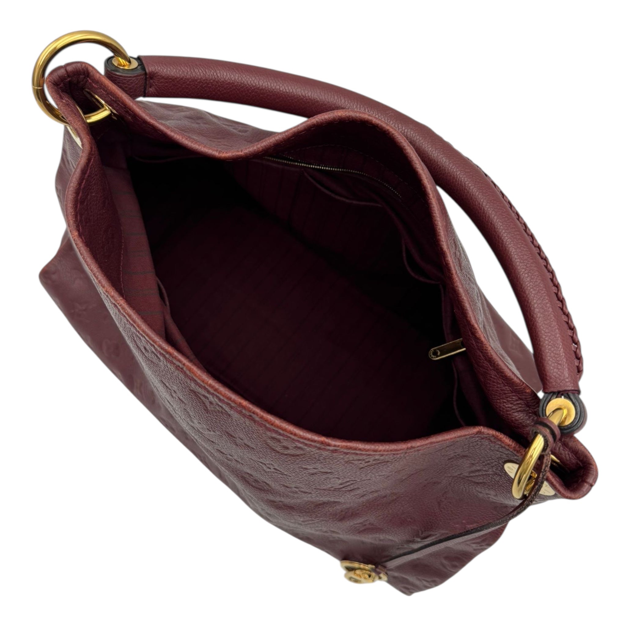 Louis Vuitton Artsy MM Aurore Red Monogram Empreinte