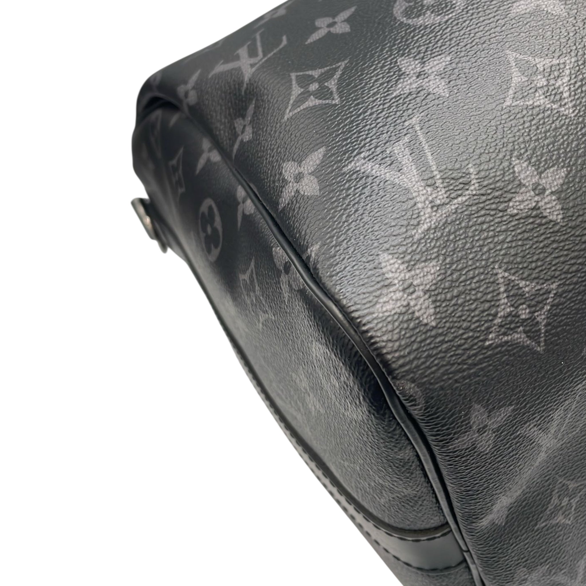 Louis Vuitton Keepall 45 Bandoulière Black Monogram Eclipse