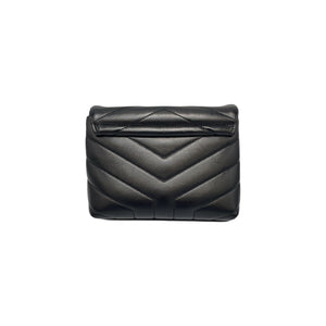 Yves Saint Laurent LouLou Toy Black Calfskin