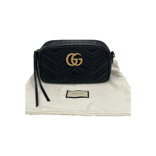 Gucci GG Marmont Petit Cuir Matelassé Noir