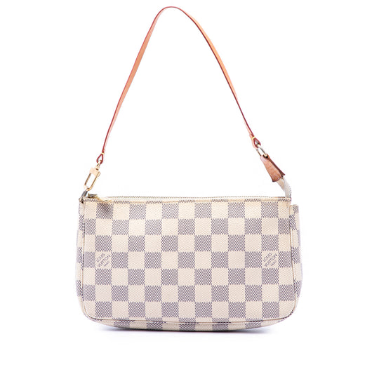 Louis Vuitton Pochette Accessoires Damier Azur Canvas